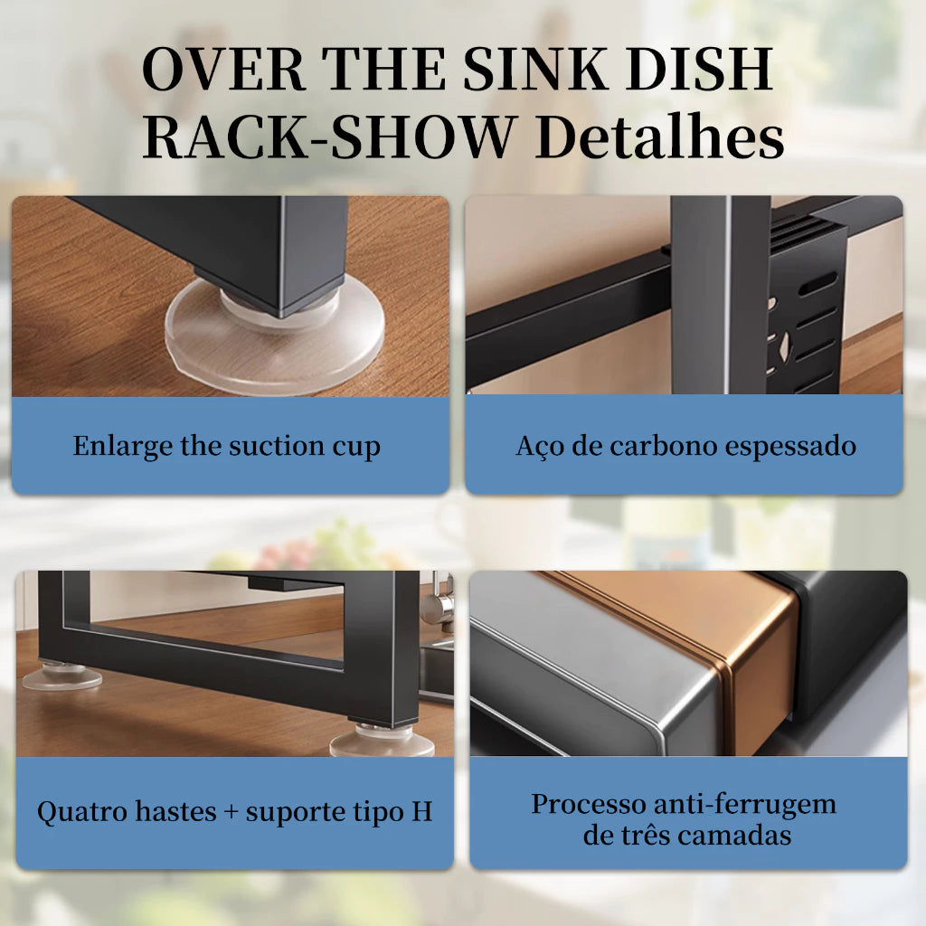 ESCURRIDOR ORGANIZADOR DOBLE CON TAPA